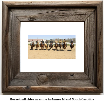 horse trail rides near me in James Island, South Carolina